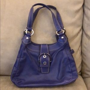 Coach Violet Purple Medium Hobo F17219